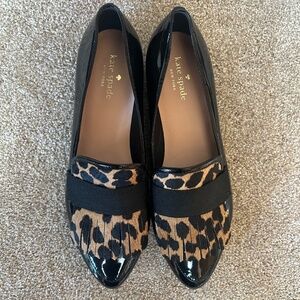 Kate Spade Cheetah Loafers Flats size 9.5